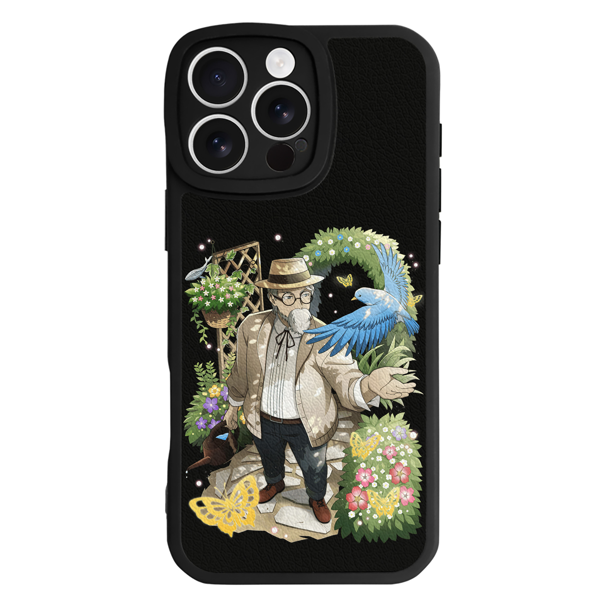 （画像用） 文豪ストレイドッグス Bungo Stray Dogs 【iPhone 16シリーズ対応】シリコンスマホケース（レザー調） 材質：シリコン